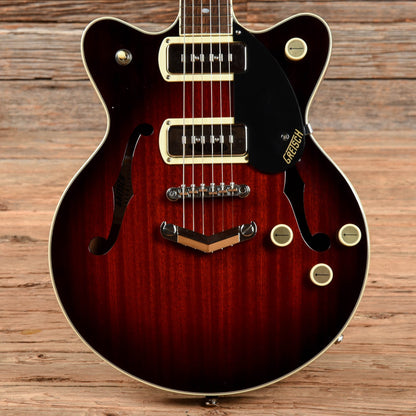 Gretsch G2655-P90 Streamliner Center Block Double Cutaway with V-Stoptail Claret Burst 2021