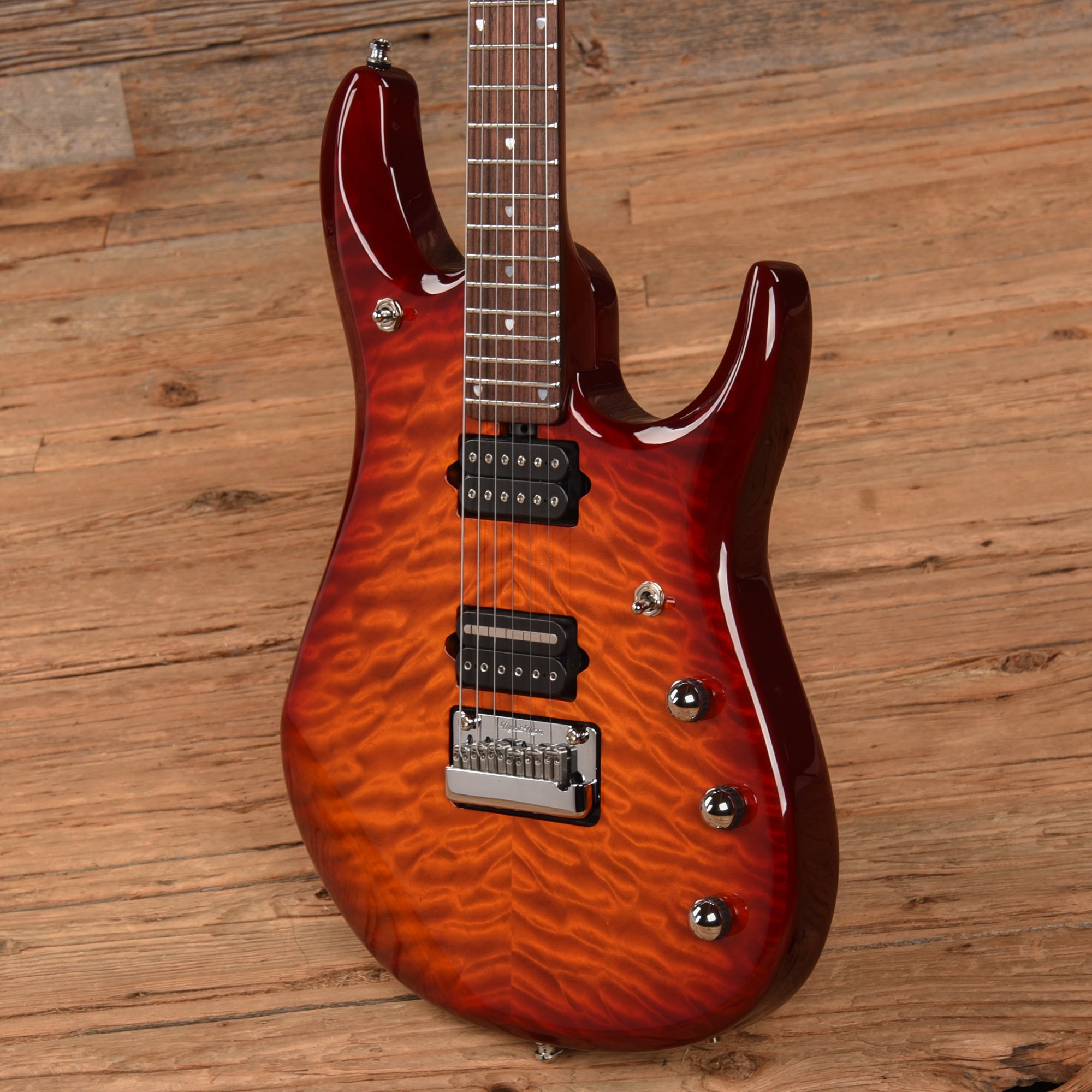 Music Man JP6 John Petrucci Signature Dragon Blood Quilt 2020