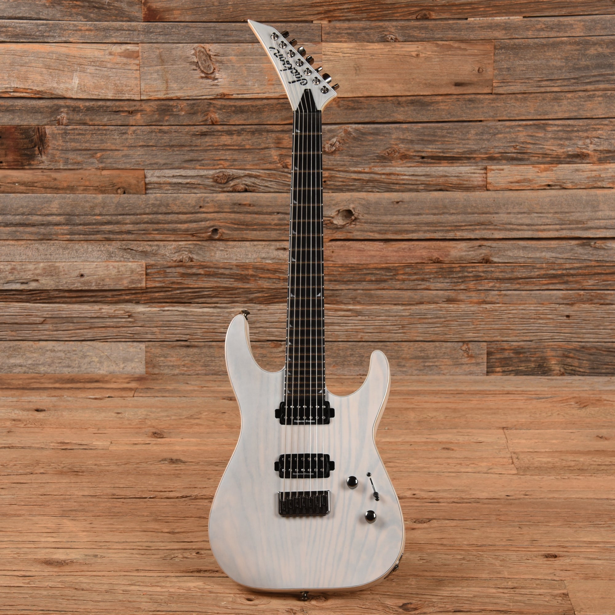 Jackson Pro Series Soloist SL7A MAH HT Unicorn White 2021