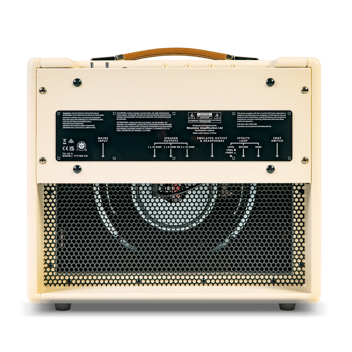 Blackstar TV10A 10w Tube Amp 6L6 Cream