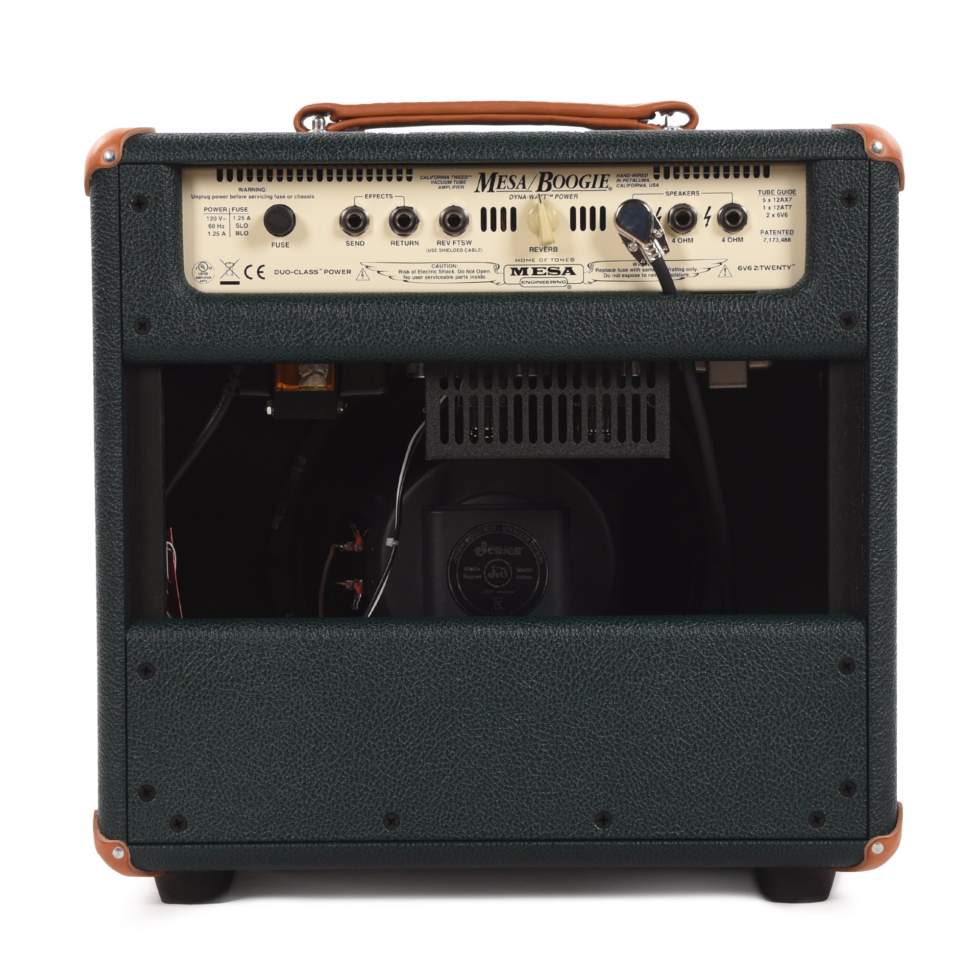 Mesa/Boogie California Tweed 6V6 2:20 20W 1x10 Combo Emerald Bronco w/ Jensen Blackbird