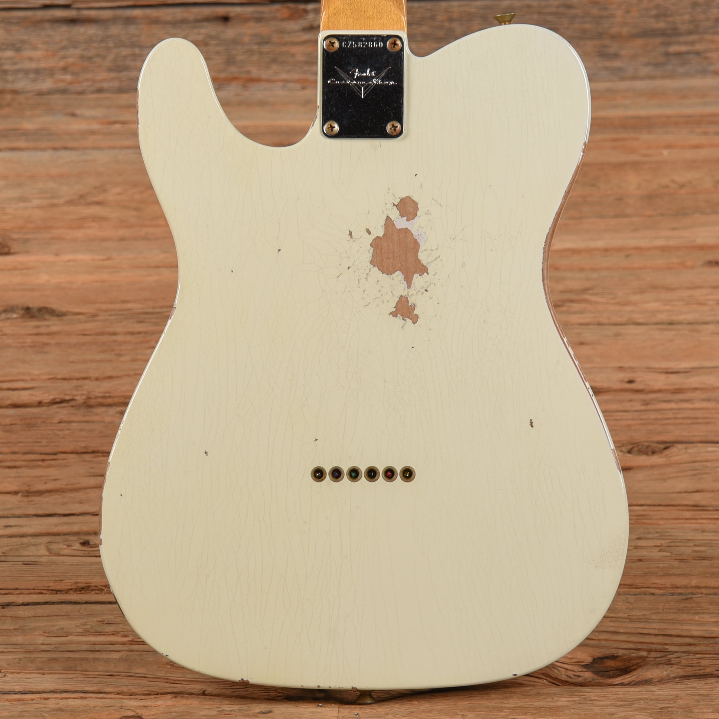 Fender Custom Shop 63 Telecaster Relic Classic White 2024