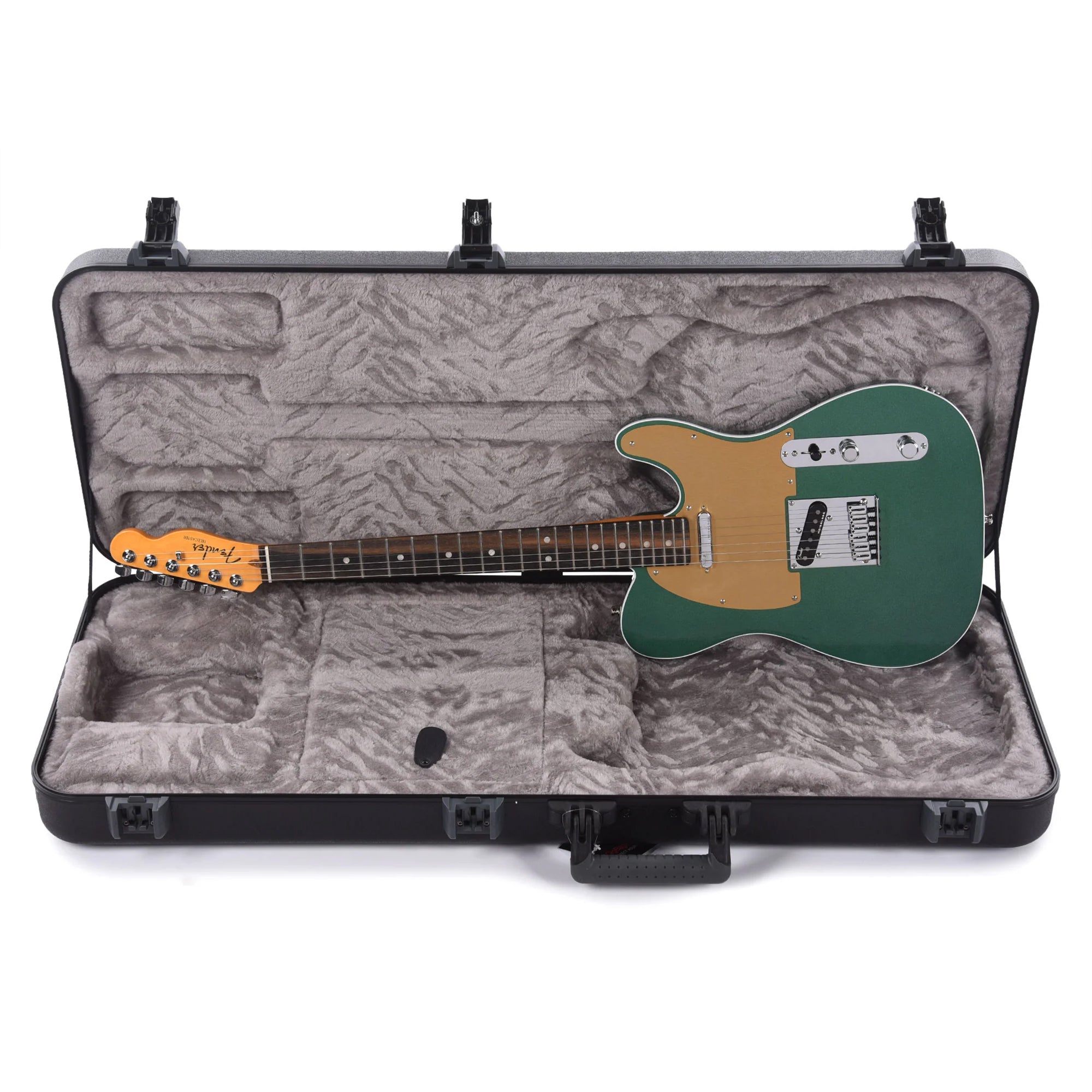 Fender American Ultra Telecaster Mystic Pine w/Ebony Fingerboard & Anodized Gold Pickguard