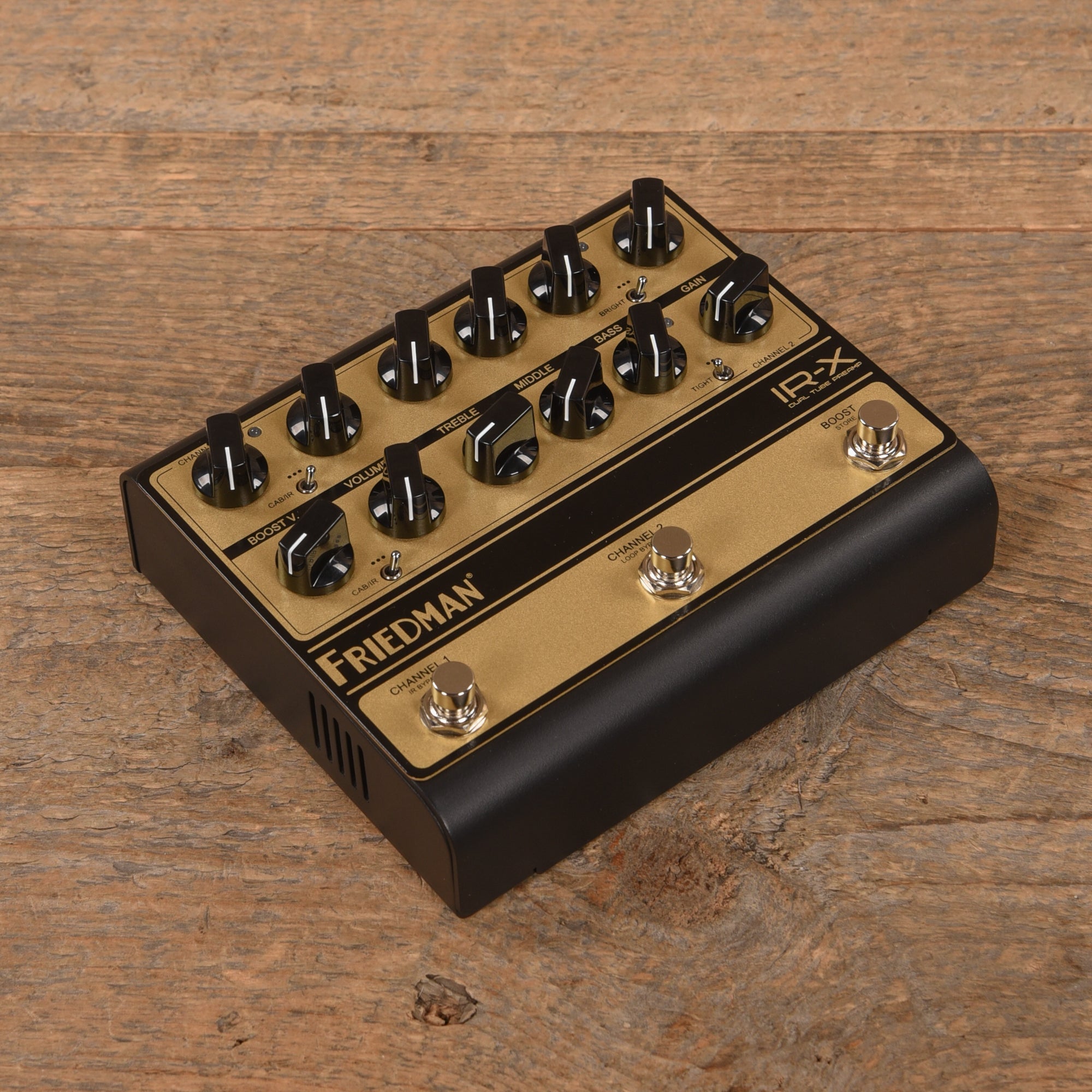 Friedman IR-X Dual Channel Tube Preamp Pedal