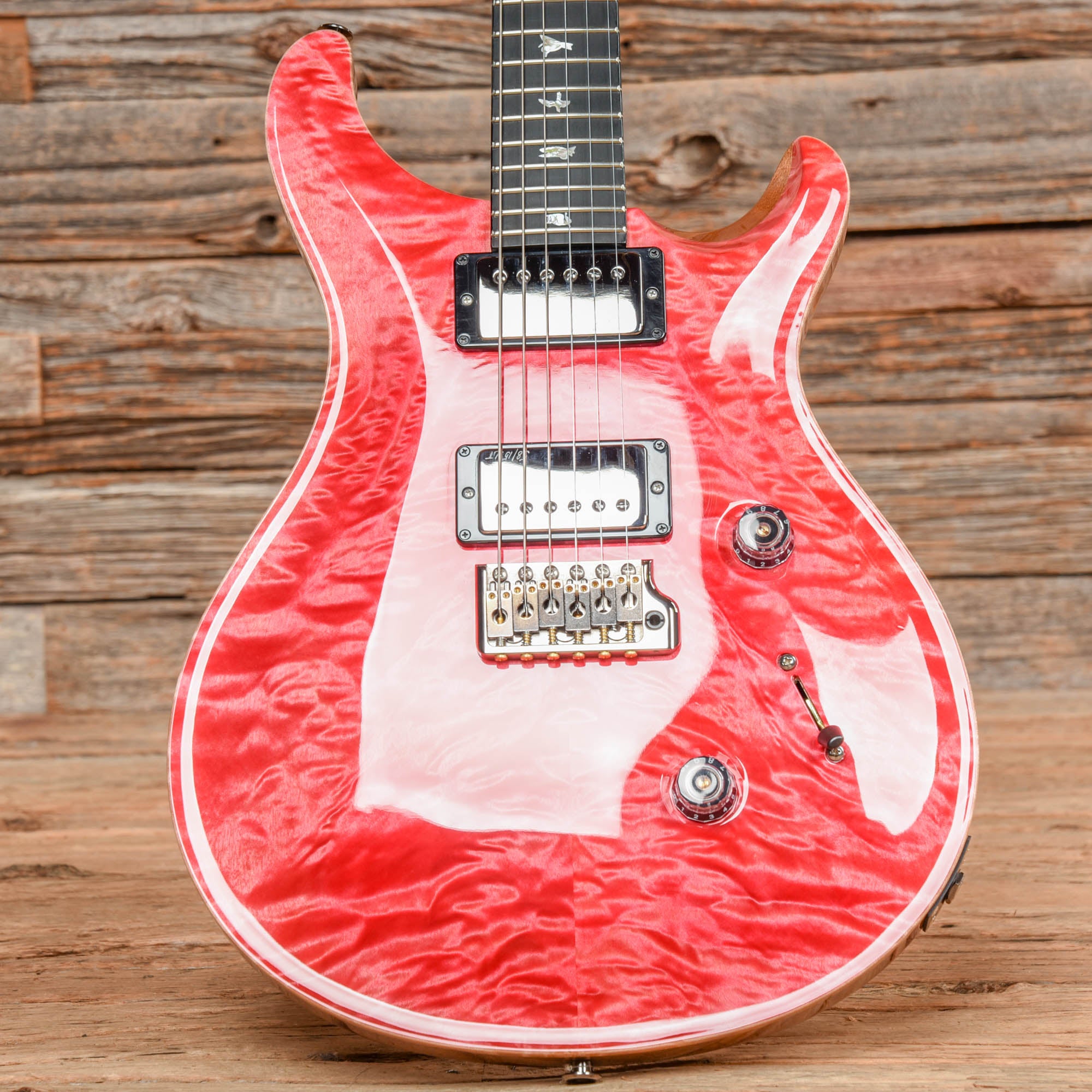 PRS Wood Library Custom 24 10-Top Quilt Bonnie Pink 2023