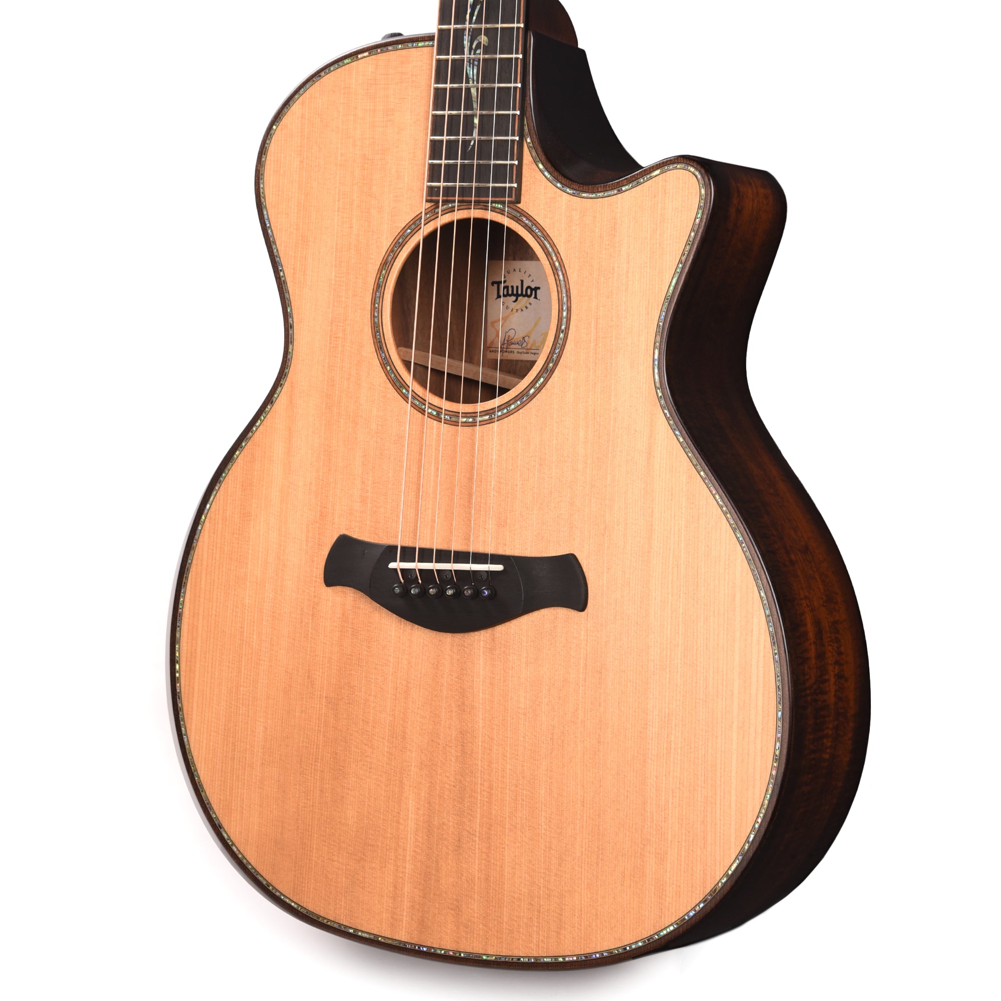 Taylor K14ce Builder's Edition Grand Auditorium Torrefied Sitka/Koa Kona Burst