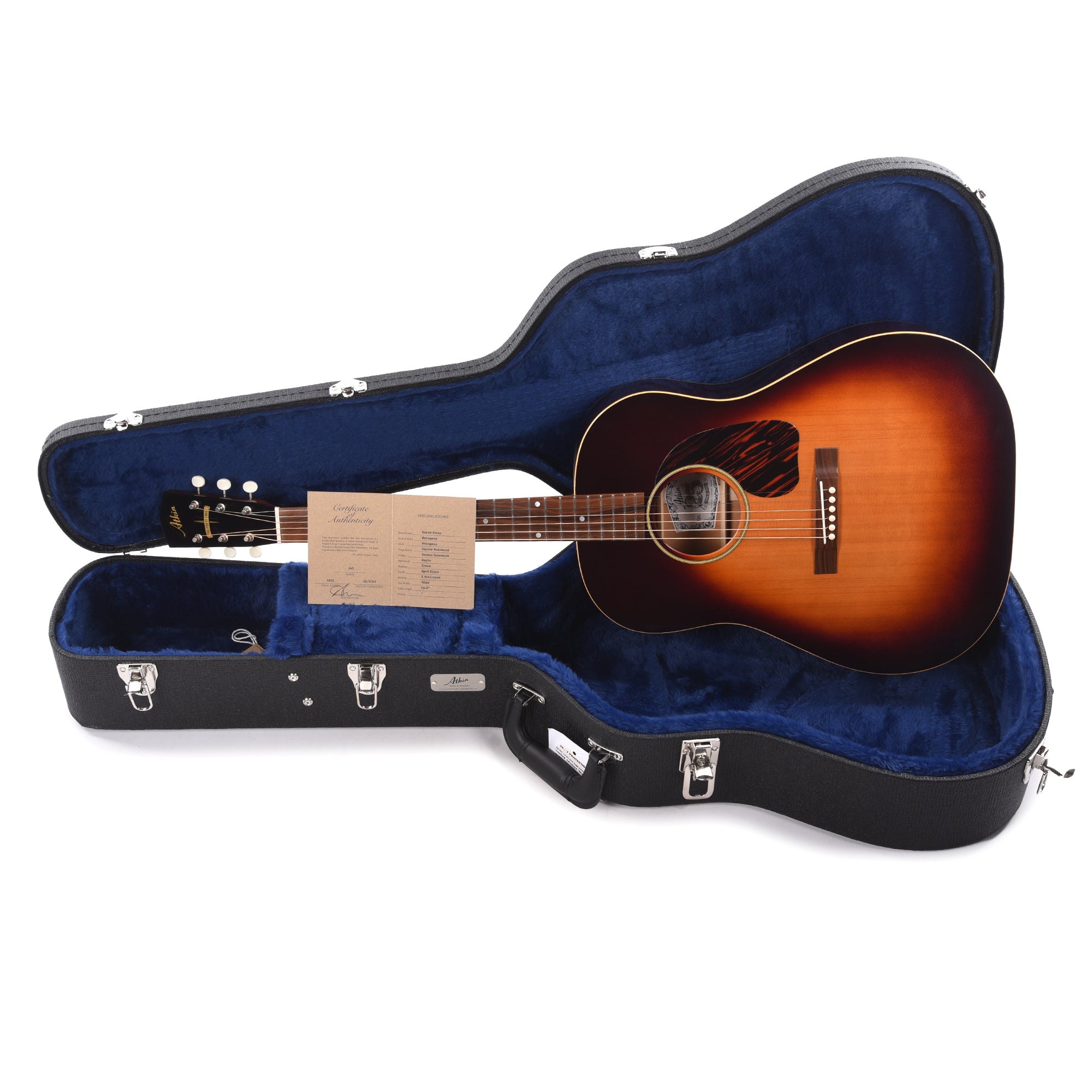 Atkin The Forty Three Baked Sitka/Mahogany Aged Sunburst