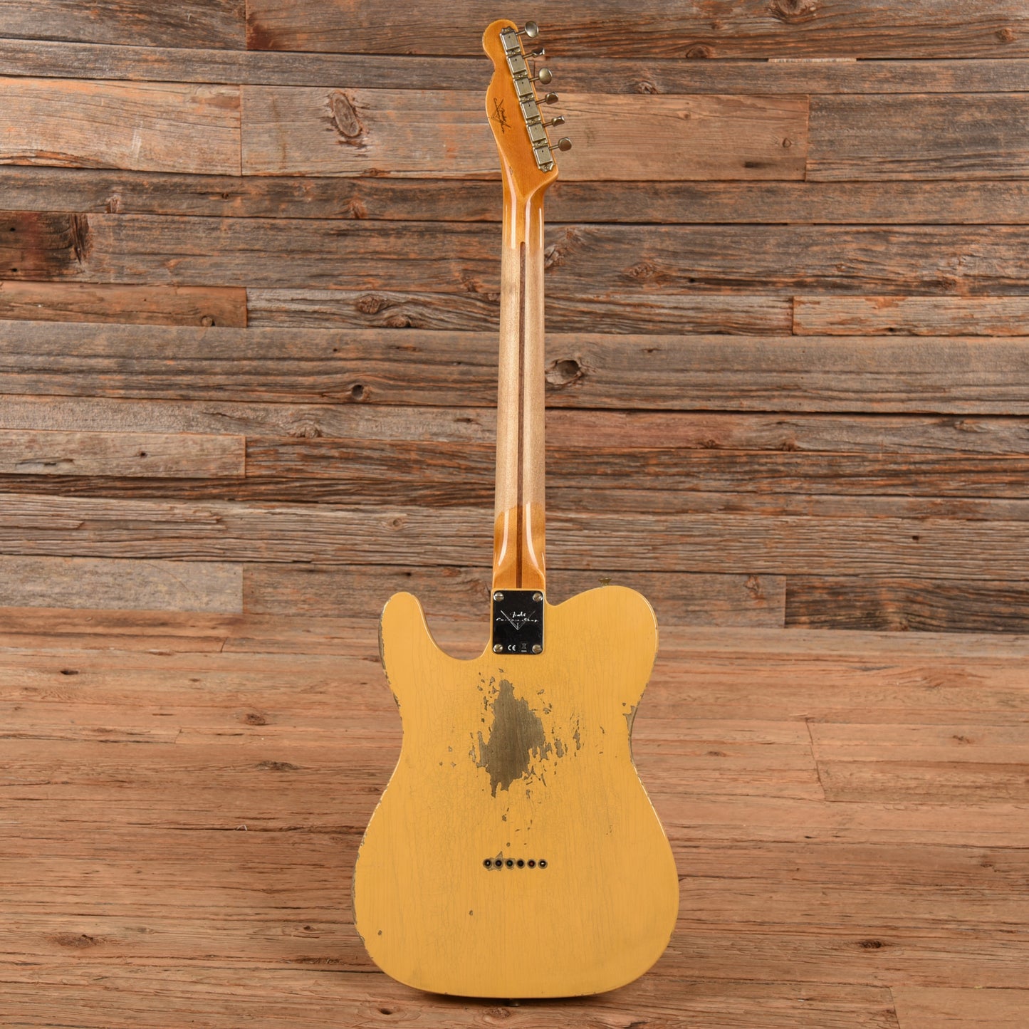 Fender Custom Shop '52 Telecaster Heavy Relic Aged Nocaster Blonde 2024