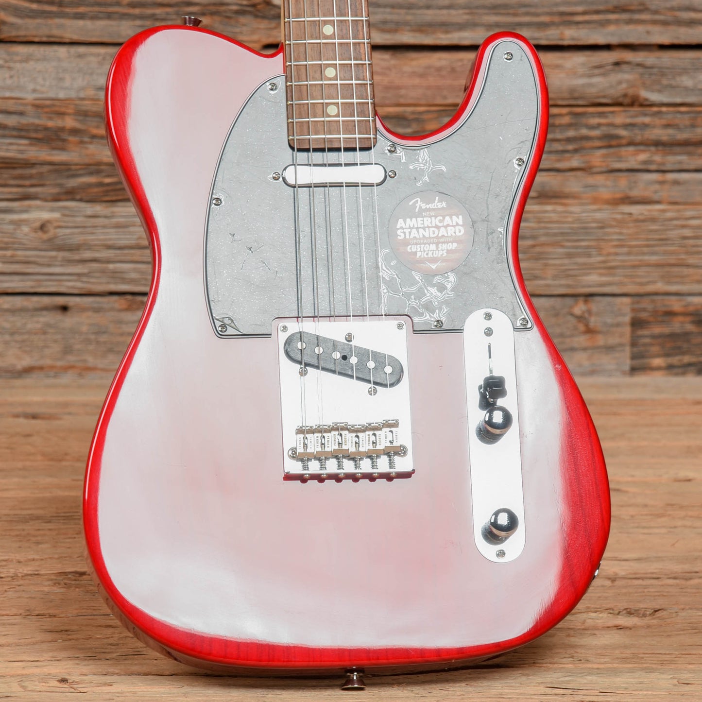 Fender American Standard Telecaster Transparent Red 2016