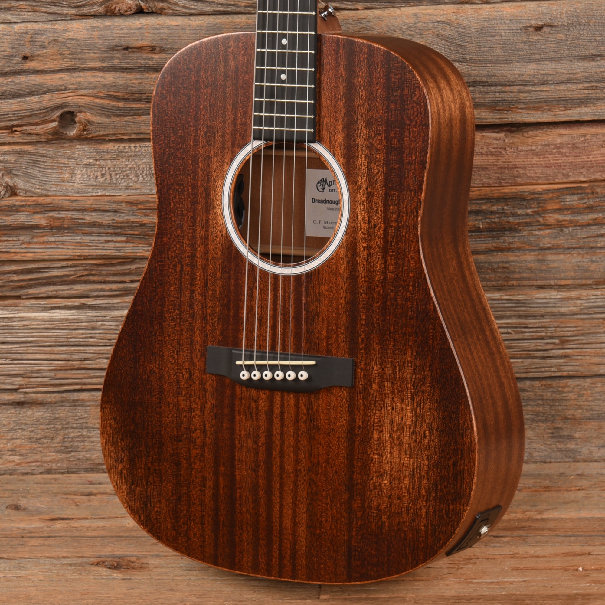 Martin DJR-10E Streetmaster Mahogany Burst