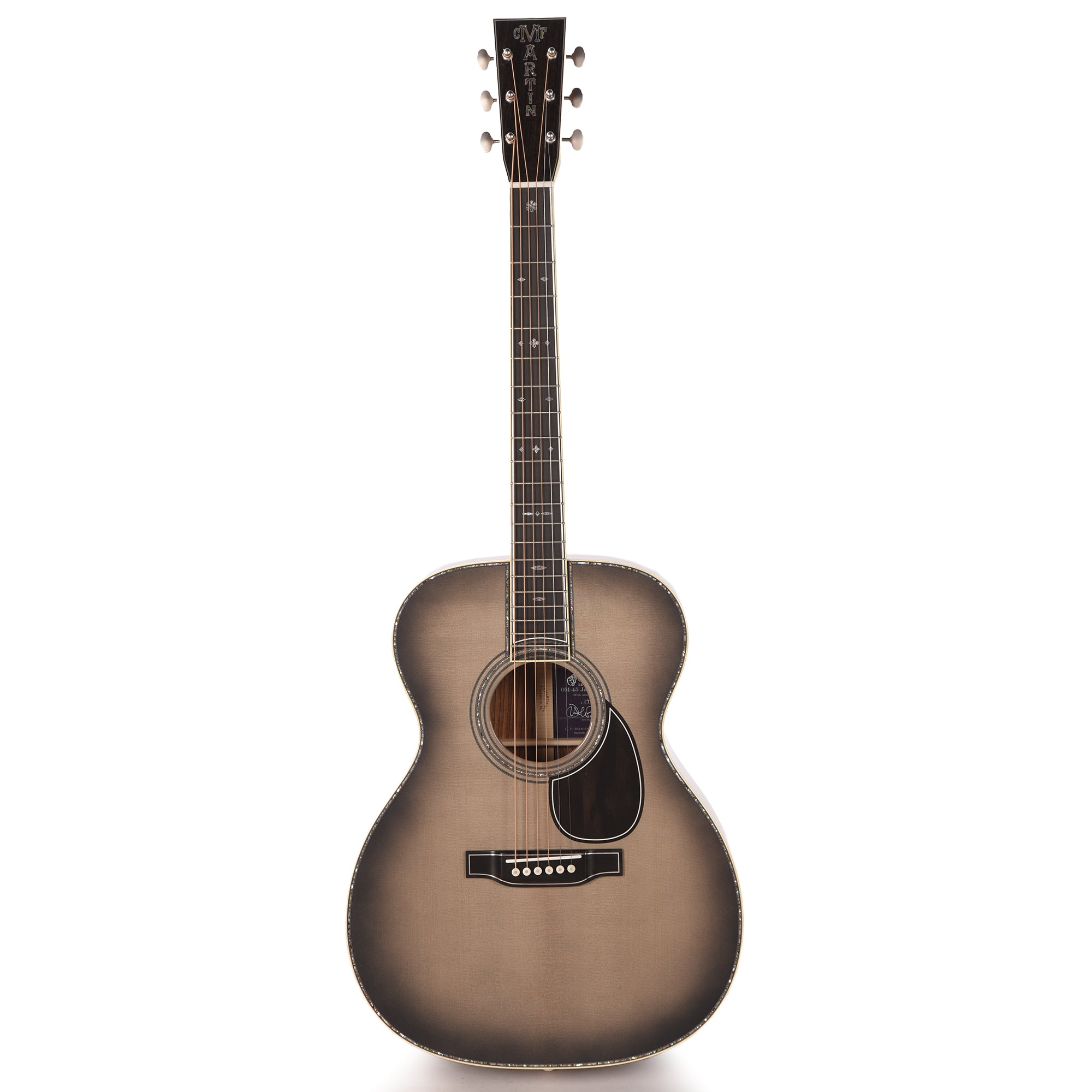 Martin OM-45 John Mayer 20th Anniversary Gray Sunburst