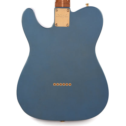 Fender Custom Shop 1950s Telecaster NOS Super Aged Lake Placid Blue w/Roasted 3A Flame Neck & Gold Hardware