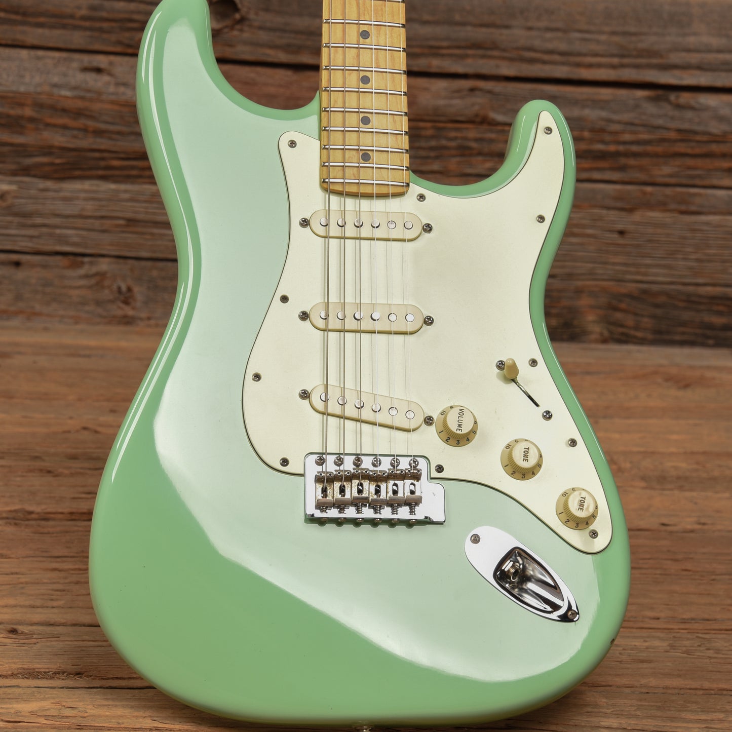 Fender American Special Stratocaster Surf Green 2013