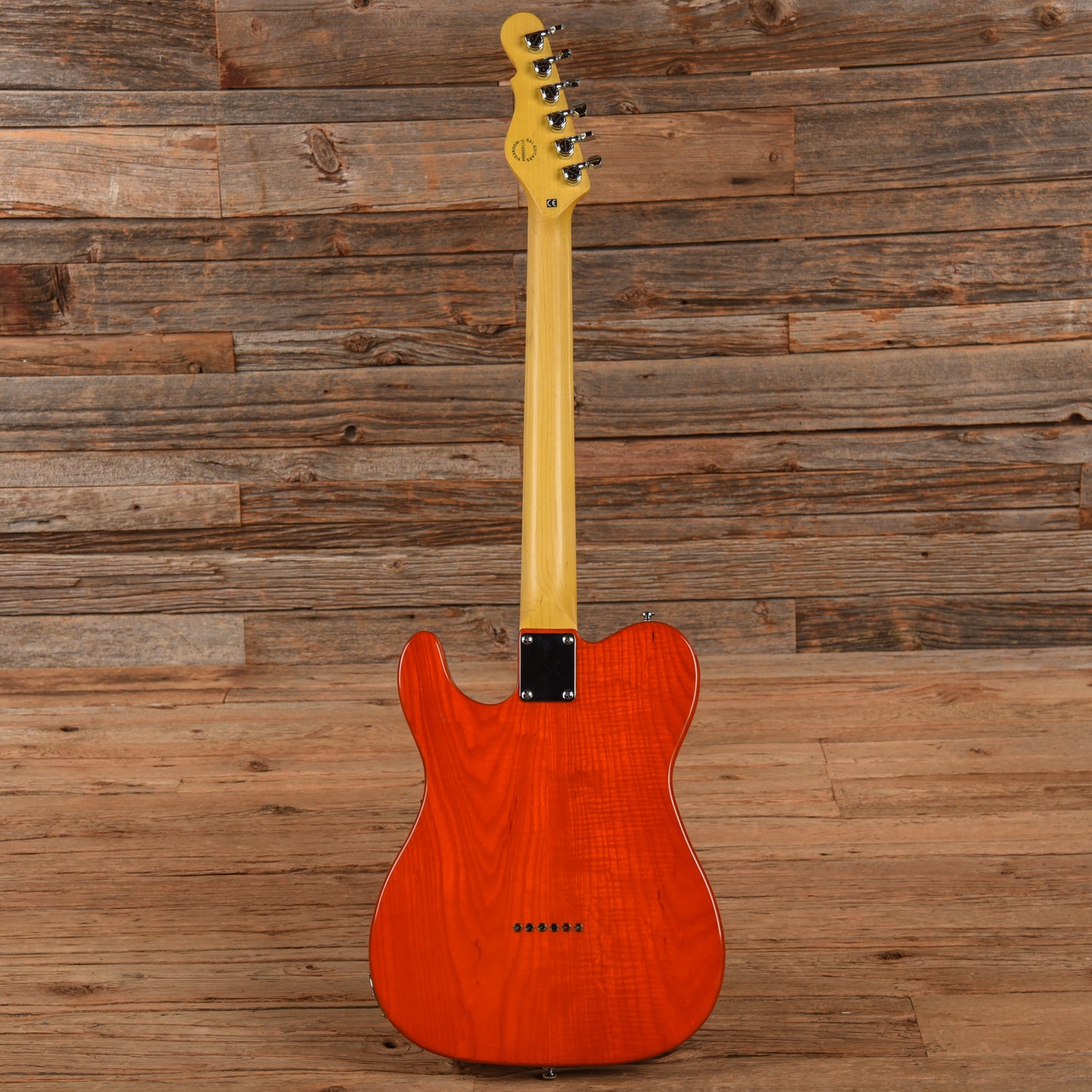 G&L Tribute Series ASAT Classic Bluesboy Semi-Hollow Transparent Orange 2021