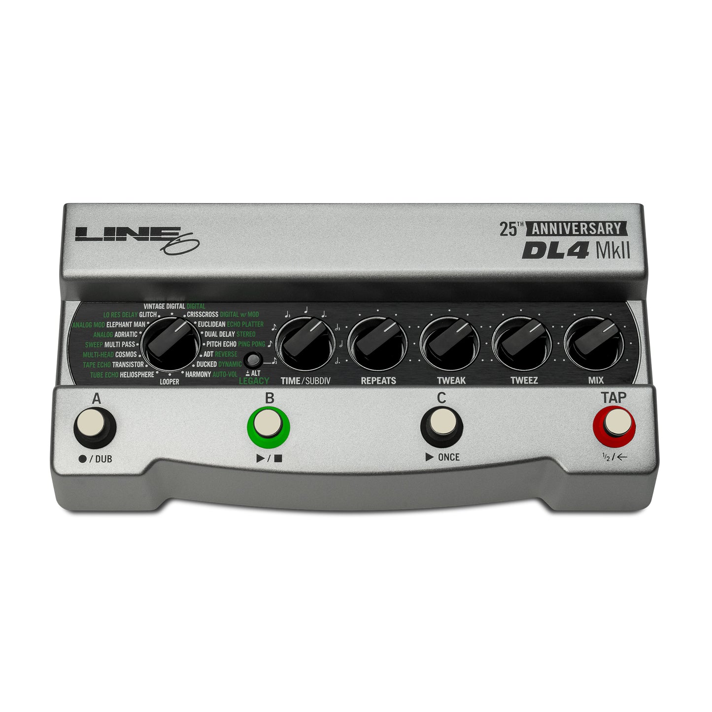 Line 6 DL4 MkII Delay Modeler Pedal LTD Edition 25th Anniversary