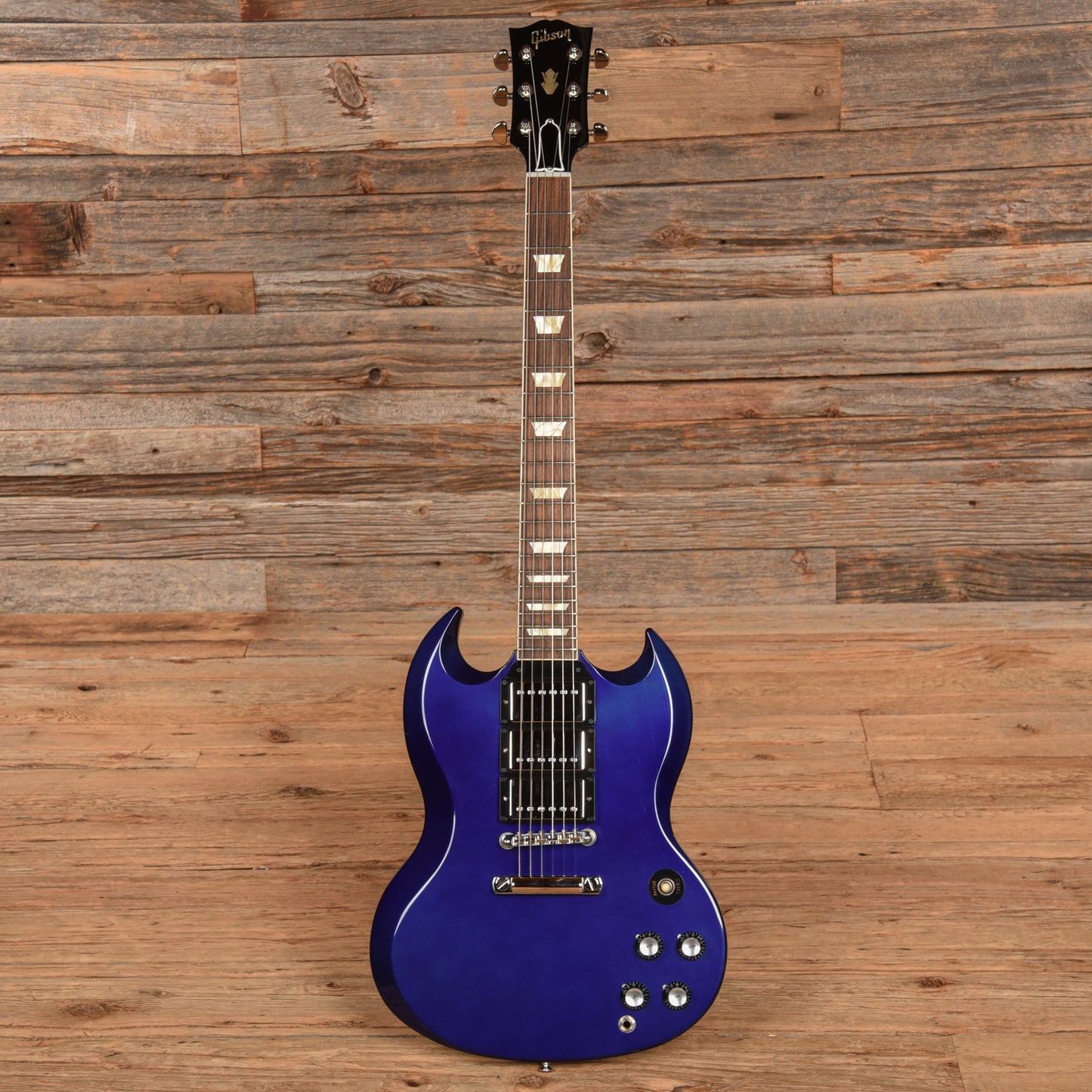 Gibson Custom SG Standard Fat Back Blue