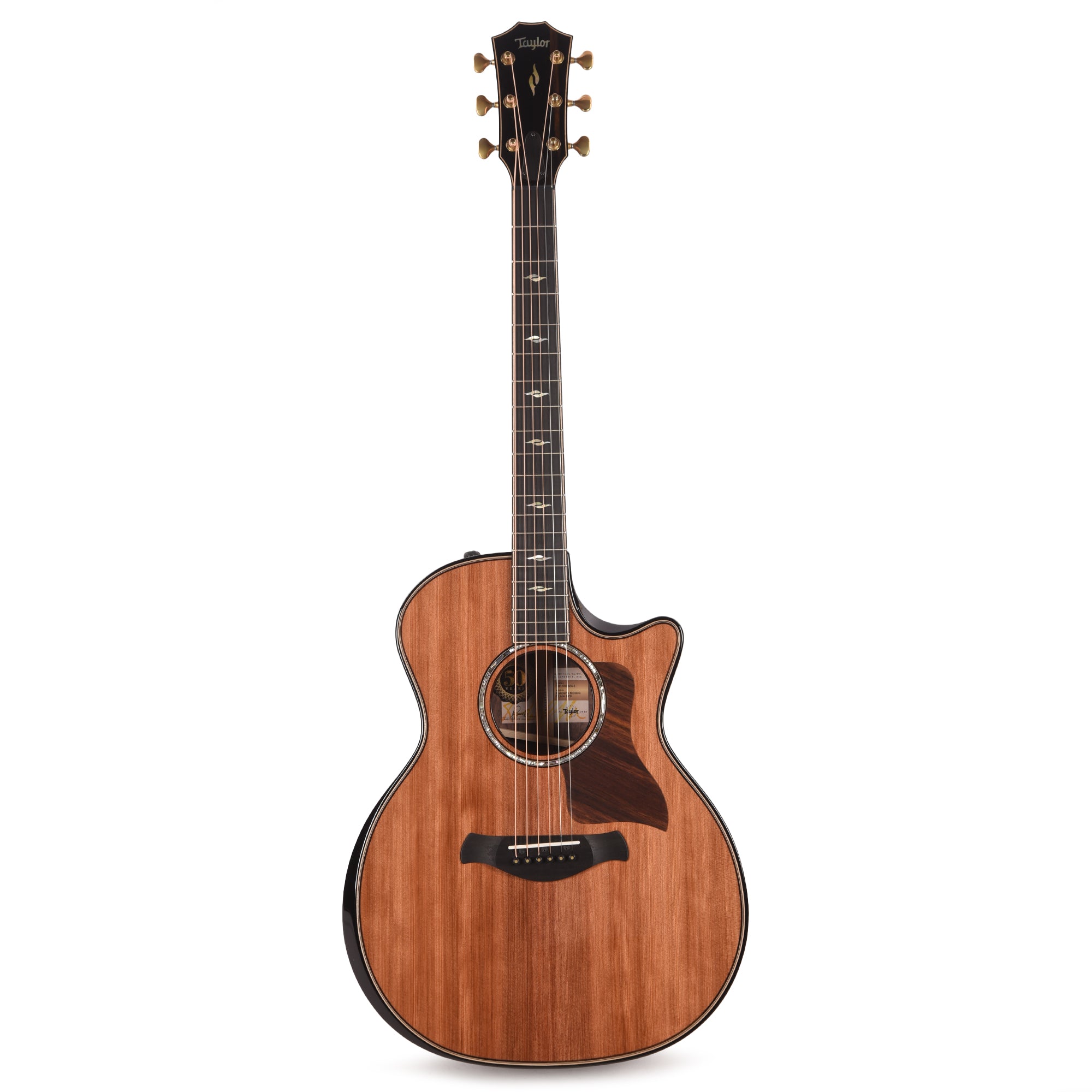 Taylor Limited 50th Anniversary Builder's Edition 814ce Grand Auditorium Sinker Redwood/Rosewood Natural Top