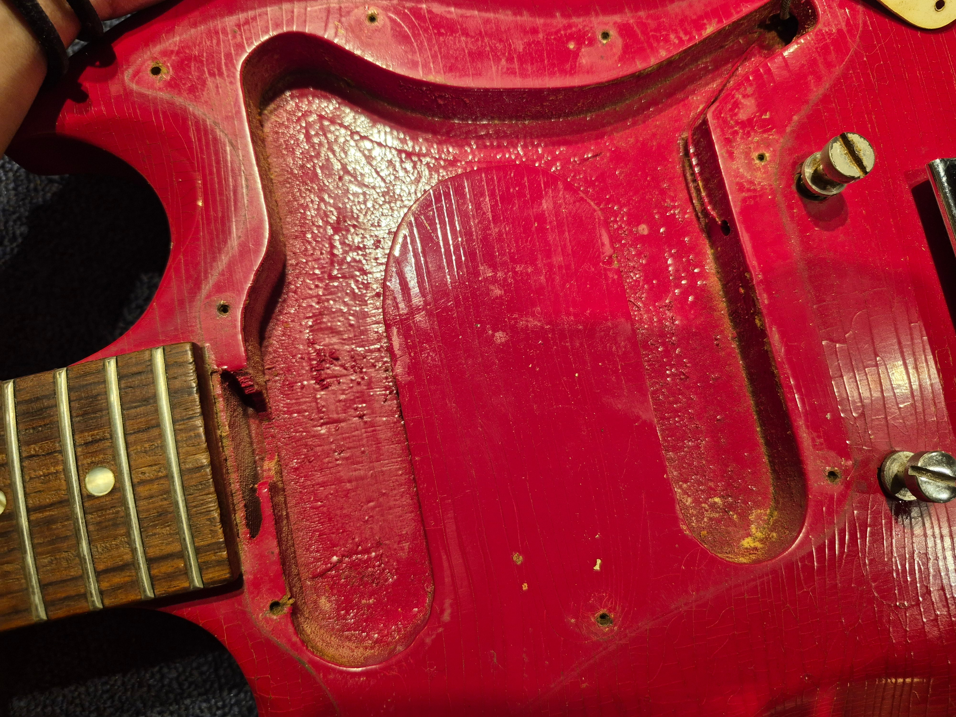 Gibson Melody Maker Fire Engine Red 1967