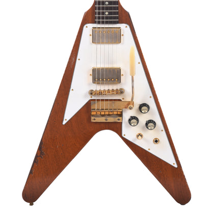 Gibson Custom Shop Murphy Lab 1967 Flying V "CME Spec" Heavy Antique Gold Top Filler Ultra Heavy Aged w/Maestro Vibrola