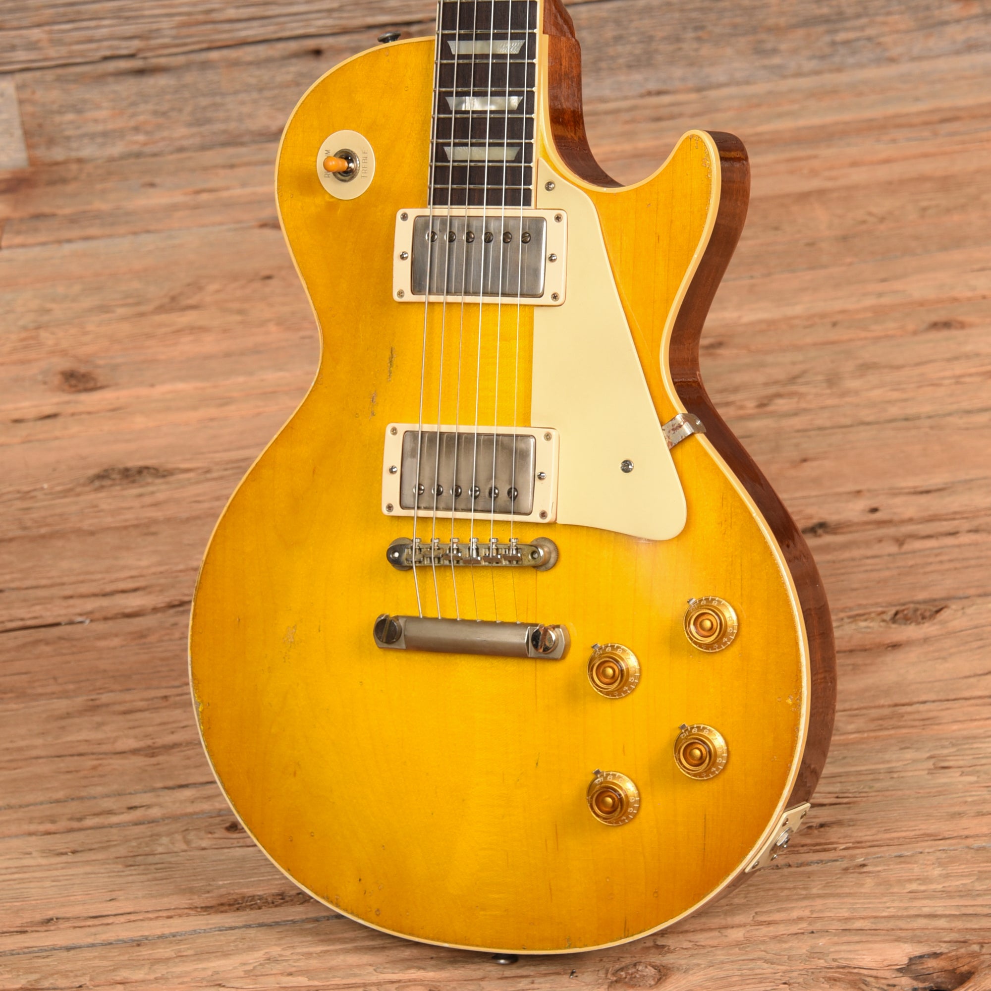 Gibson Custom Murphy Lab '58 Les Paul Standard Reissue Heavy Aged Dirty Lemon Burst 2024