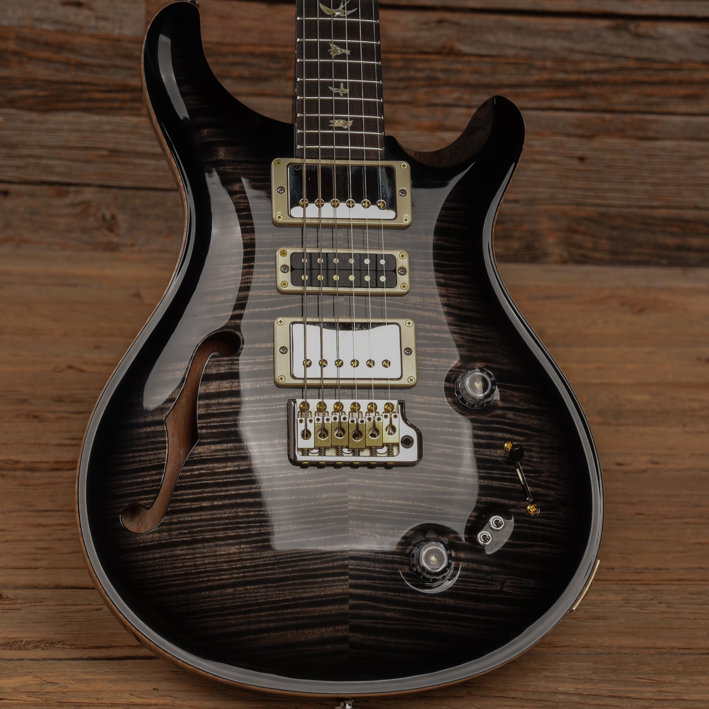 PRS Special Semi Hollow Ltd 10 top Charcoal Burst 2019