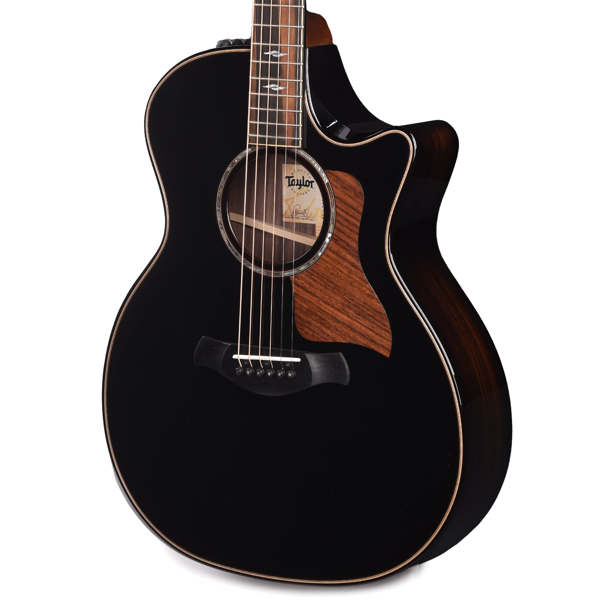 Taylor Builder's Edition 814ce Blacktop Grand Auditorium Adirondack/Rosewood ES2