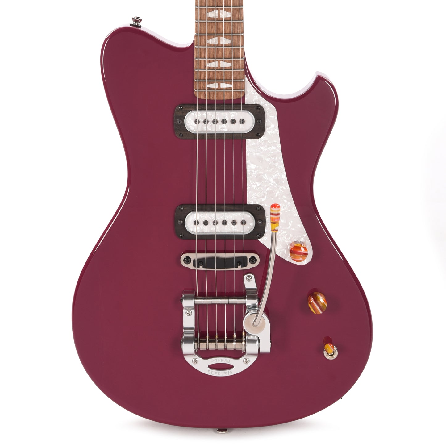 Powers Electric A-Type Ruby Star w/PF42 Pickups
