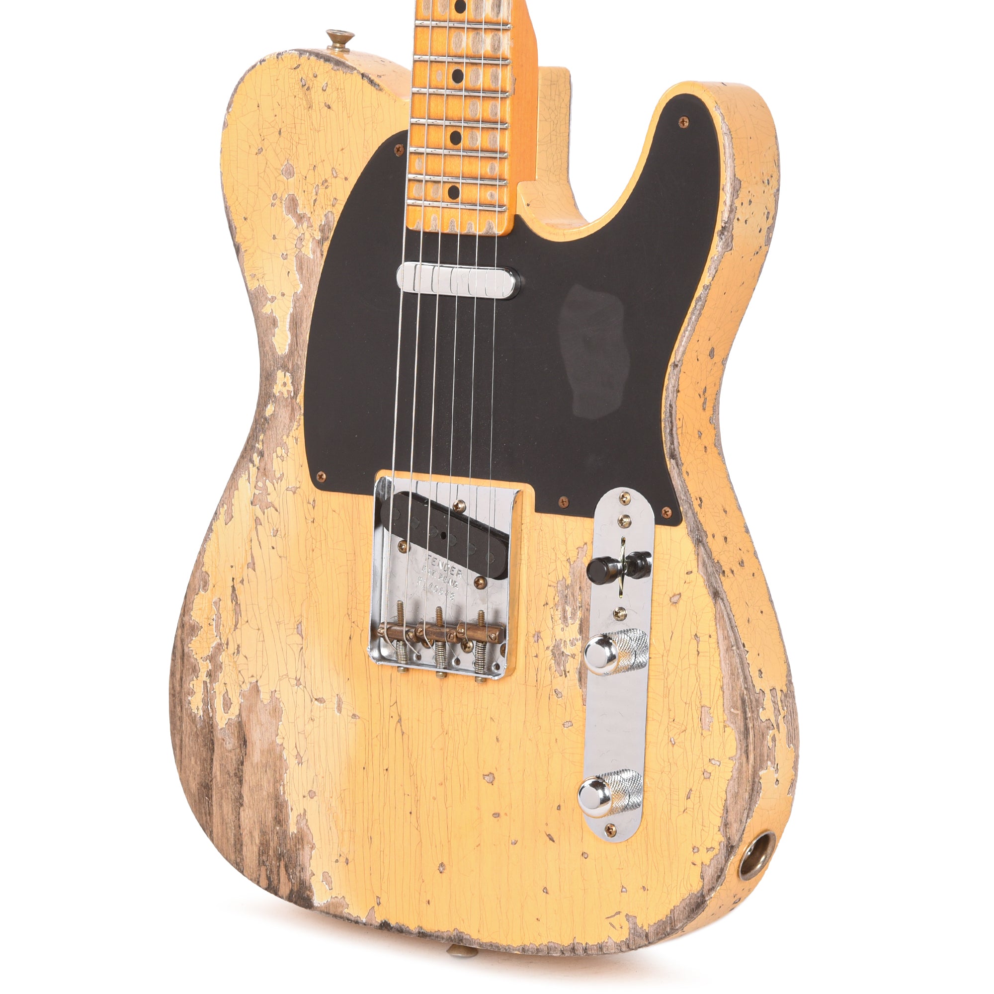 Fender Custom Shop 1954 Telecaster Super Heavy Relic Super Faded Aged Nocaster Blonde