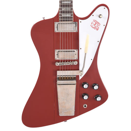 Gibson Custom Shop Murphy Lab 1963 Firebird V Ember Red Ultra Light Aged w/Maestro Vibrola