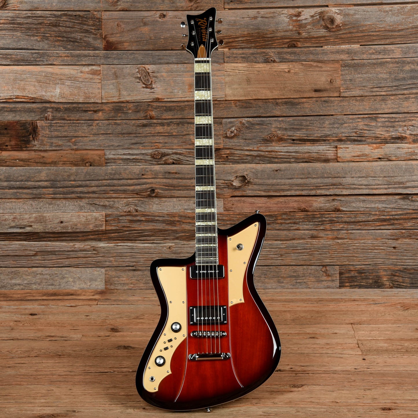 Rivolta by Novo Mondata Baritone Sunburst  LEFTY