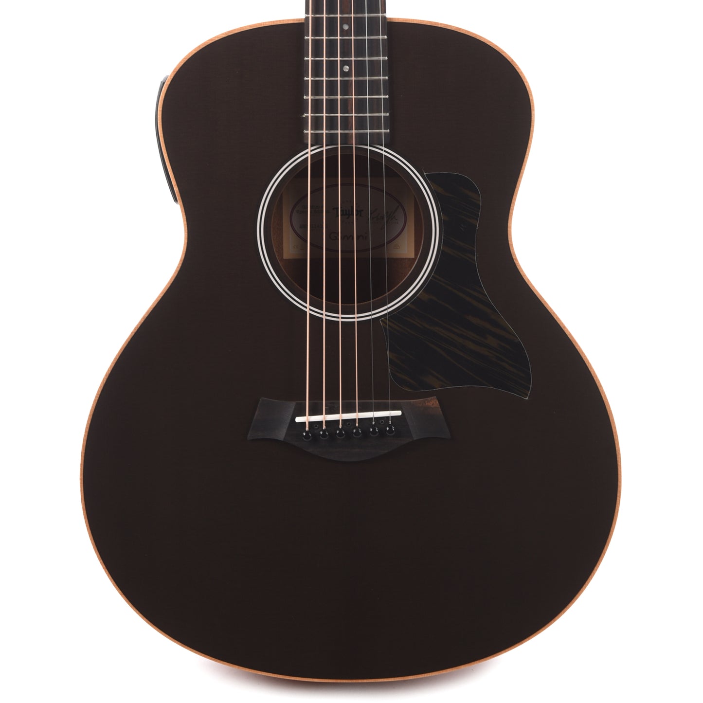 Taylor Special Edition GS Mini-e Torrefied Sitka/Sapele Trans Black Top ES-B