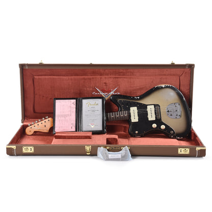 Fender Custom Shop 1962 Jazzmaster "Chicago Special" Heavy Relic Super Aged Silverburst LEFTY