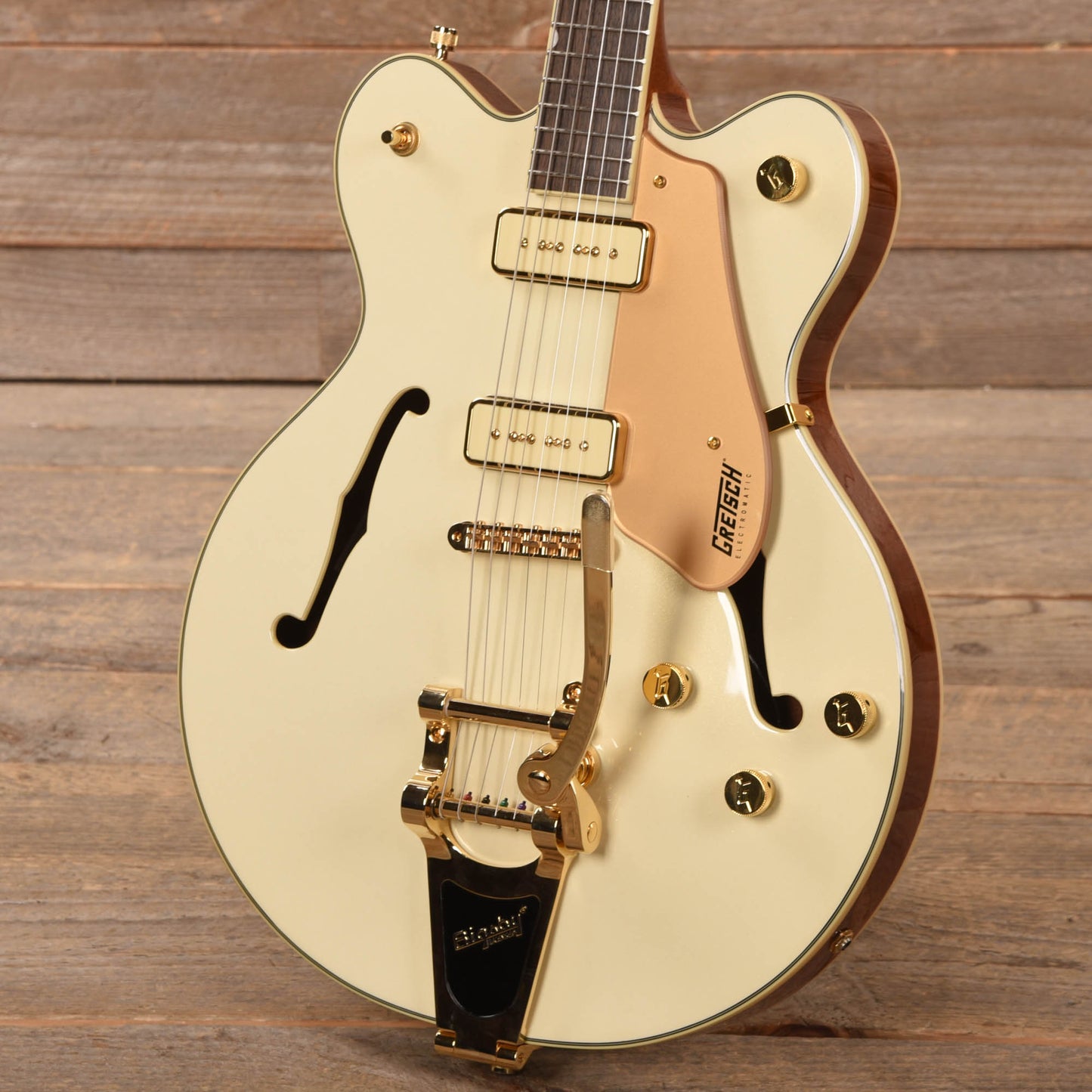 Gretsch Electromatic Pristine LTD Center Block Double-Cut with Bigsby White Gold