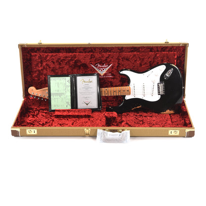 Fender Custom Shop Limited Edition Fat '54 Stratocaster Relic with Closet Classic Hardware Aged Black