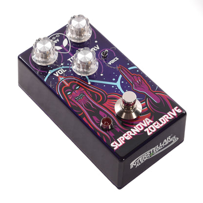 Interstellar Audio Machines Supernova Zoeldrive Pedal Overdrive Boost Pedal