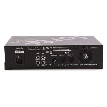 Bergantino Forte HP2X Bass Amplifier Head