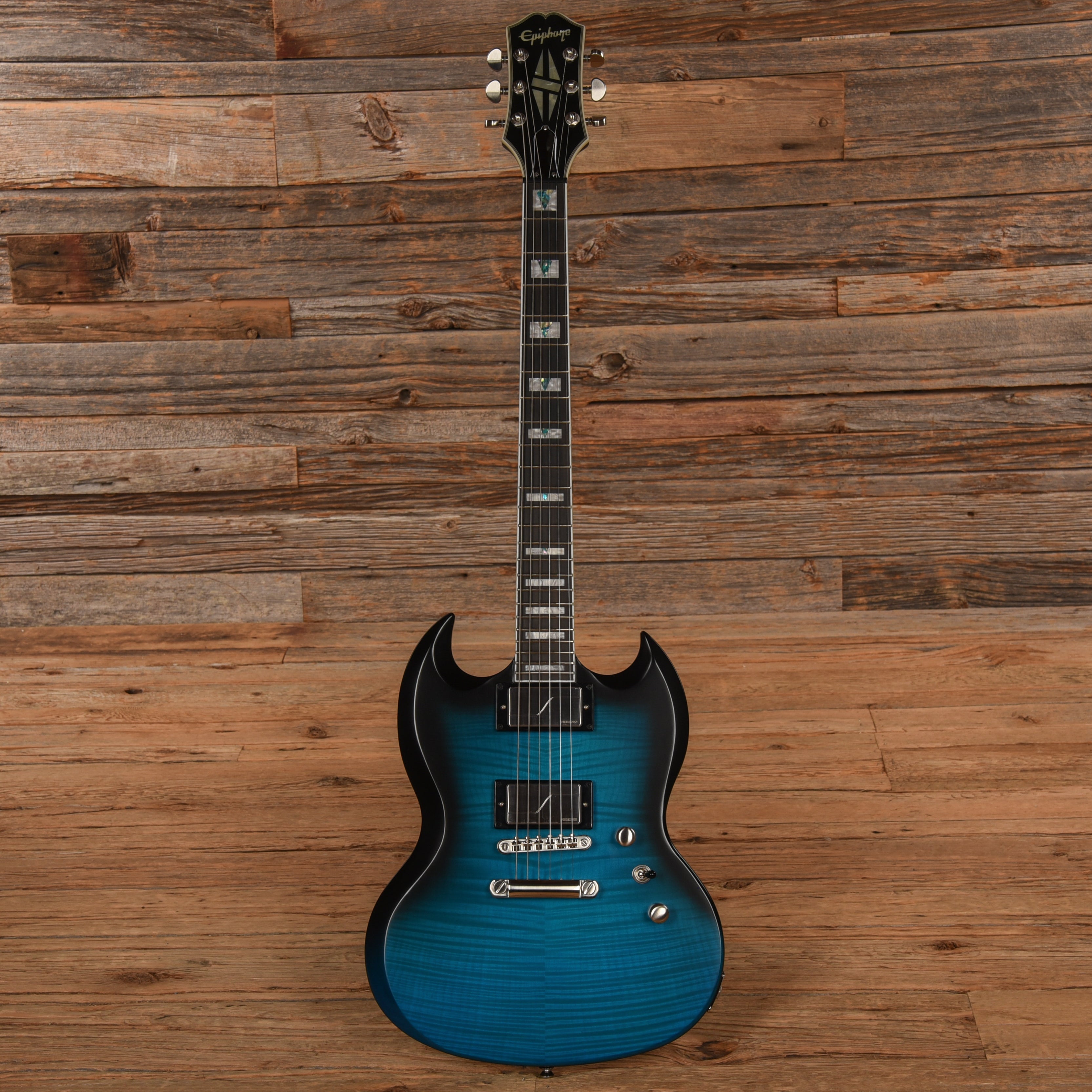 Epiphone SG Prophecy Blue Tiger 2021