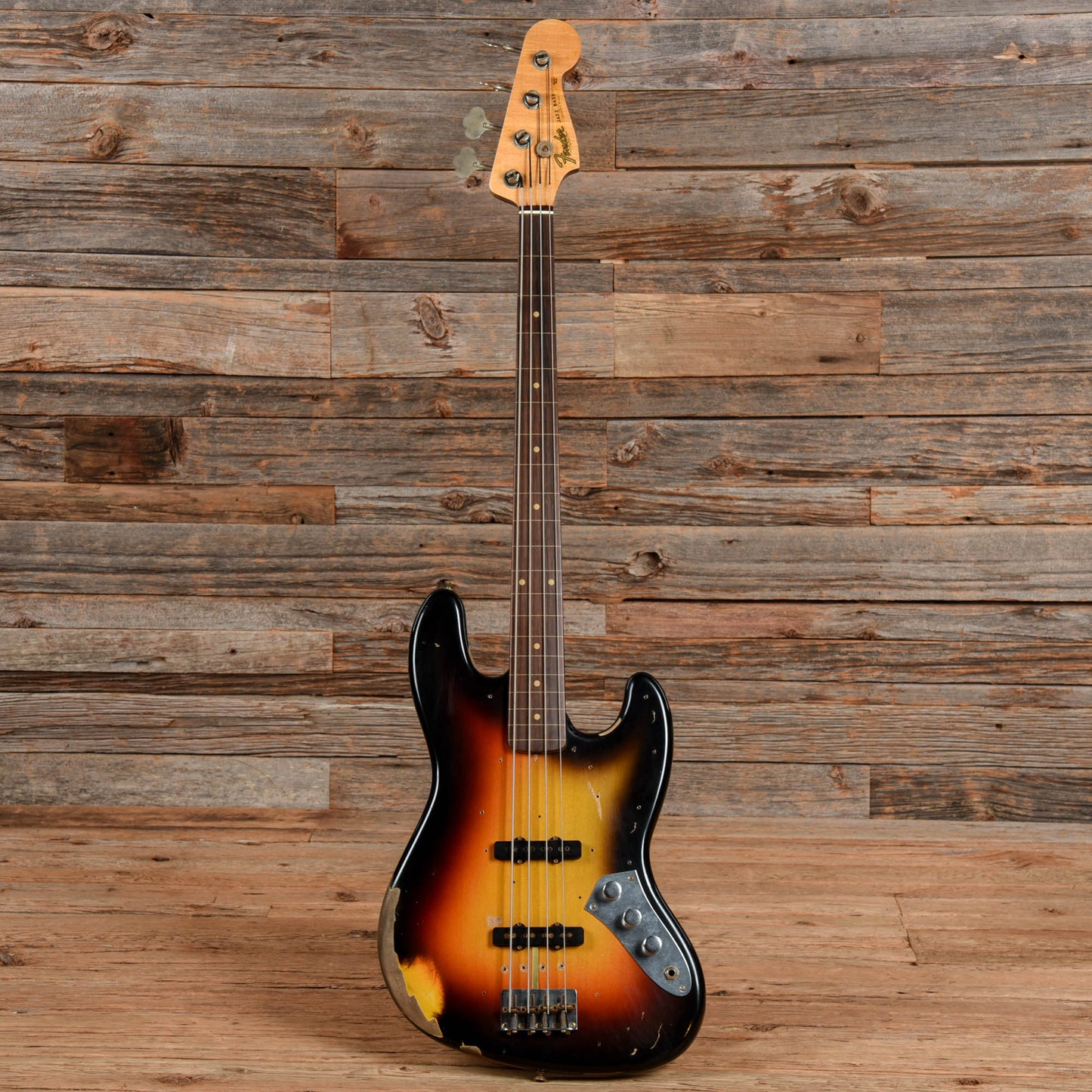 Fender Custom Shop Jaco Pastorius Tribute Jazz Bass Relic Sunburst 2006