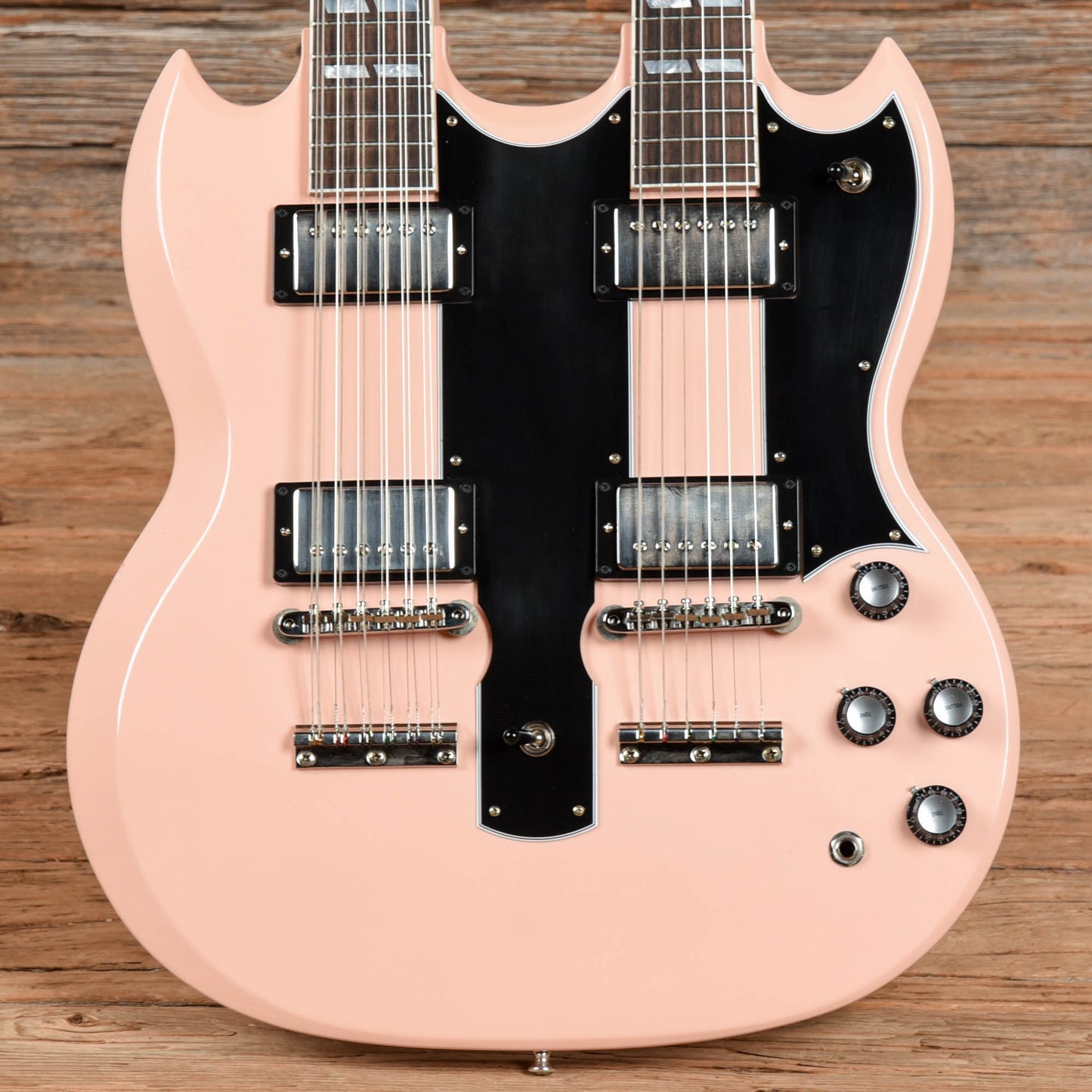 Gibson Custom EDS-1275 Doubleneck "CME Spec" VOS Antique Shell Pink 2023