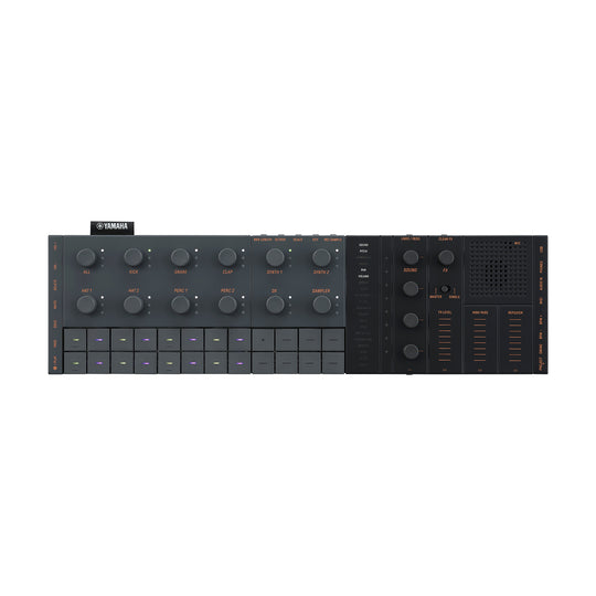 Yamaha SEQTRAK Black and Orange Portable Synthesizer & Production Studio