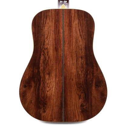 Santa Cruz Guitar Company D/PW Bearclaw German Spruce/Honduran Rosewood Georgia Peach Sunburst