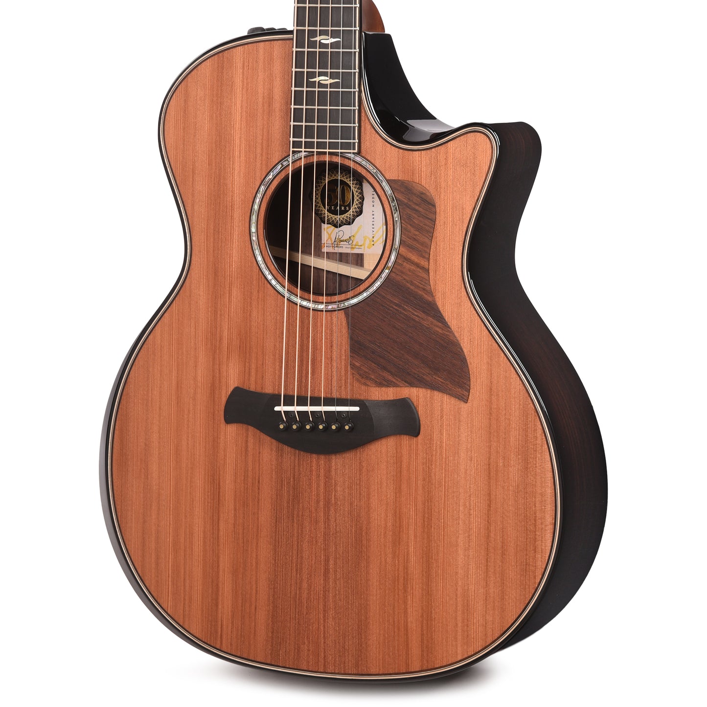 Taylor Limited 50th Anniversary Builder's Edition 814ce Grand Auditorium Sinker Redwood/Rosewood Natural Top