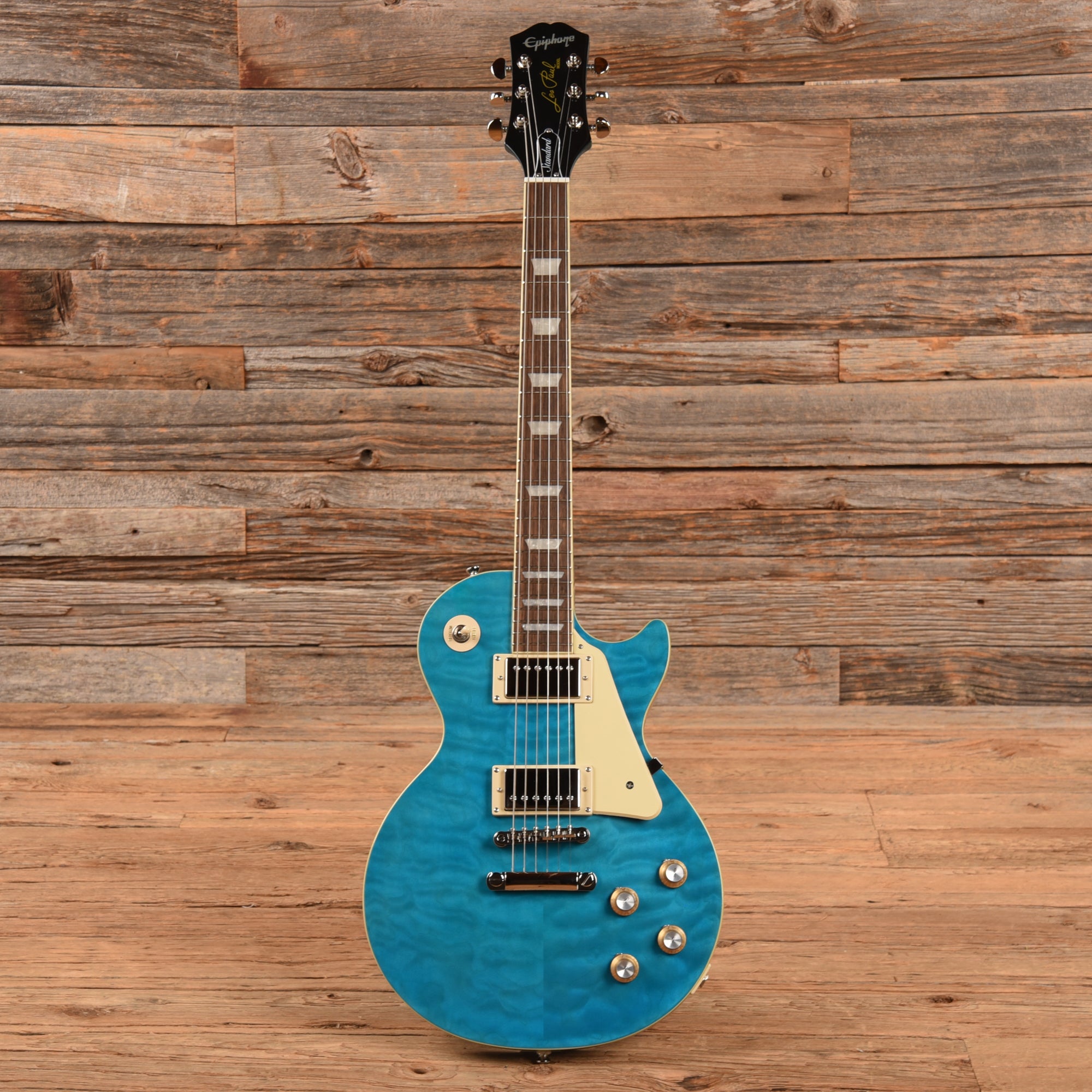 Epiphone Les Paul Standard '60s Quilt Top Transparent Blue 2023