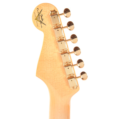 Fender Custom Shop Limited Edition '54 Hardtail Stratocaster Deluxe Closet Classic with Gold Hardware Dirty White Blonde