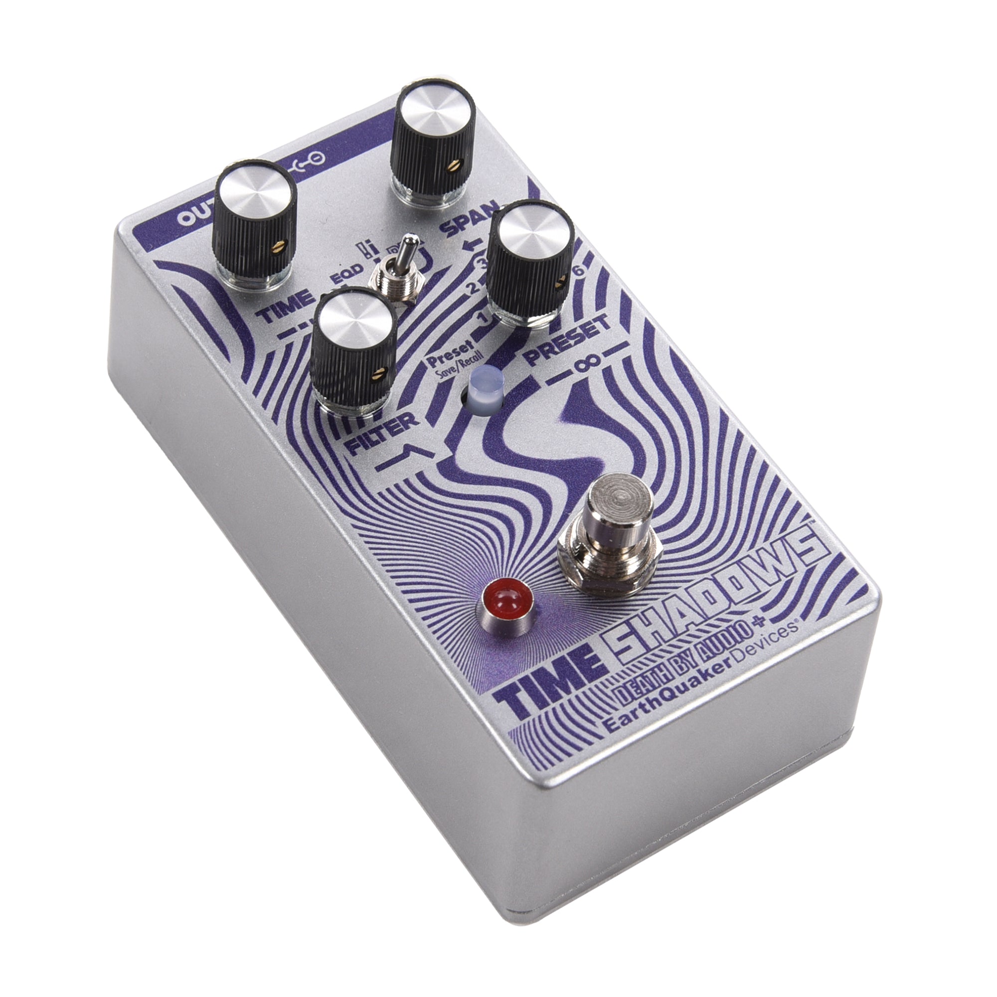 EarthQuaker Devices & Death By Audio Time Shadows V2 Subharmonic Multi-Delay Resonator Pedal