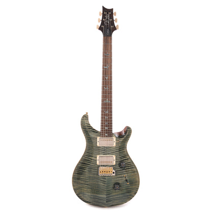 PRS Wood Library Custom 24 Fat Back 10-Top Flame Trampas Green w/Brazilian Rosewood Fingerboard