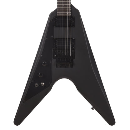 Dunable DE Asteroid Matte Black w/Floyd Rose LEFTY