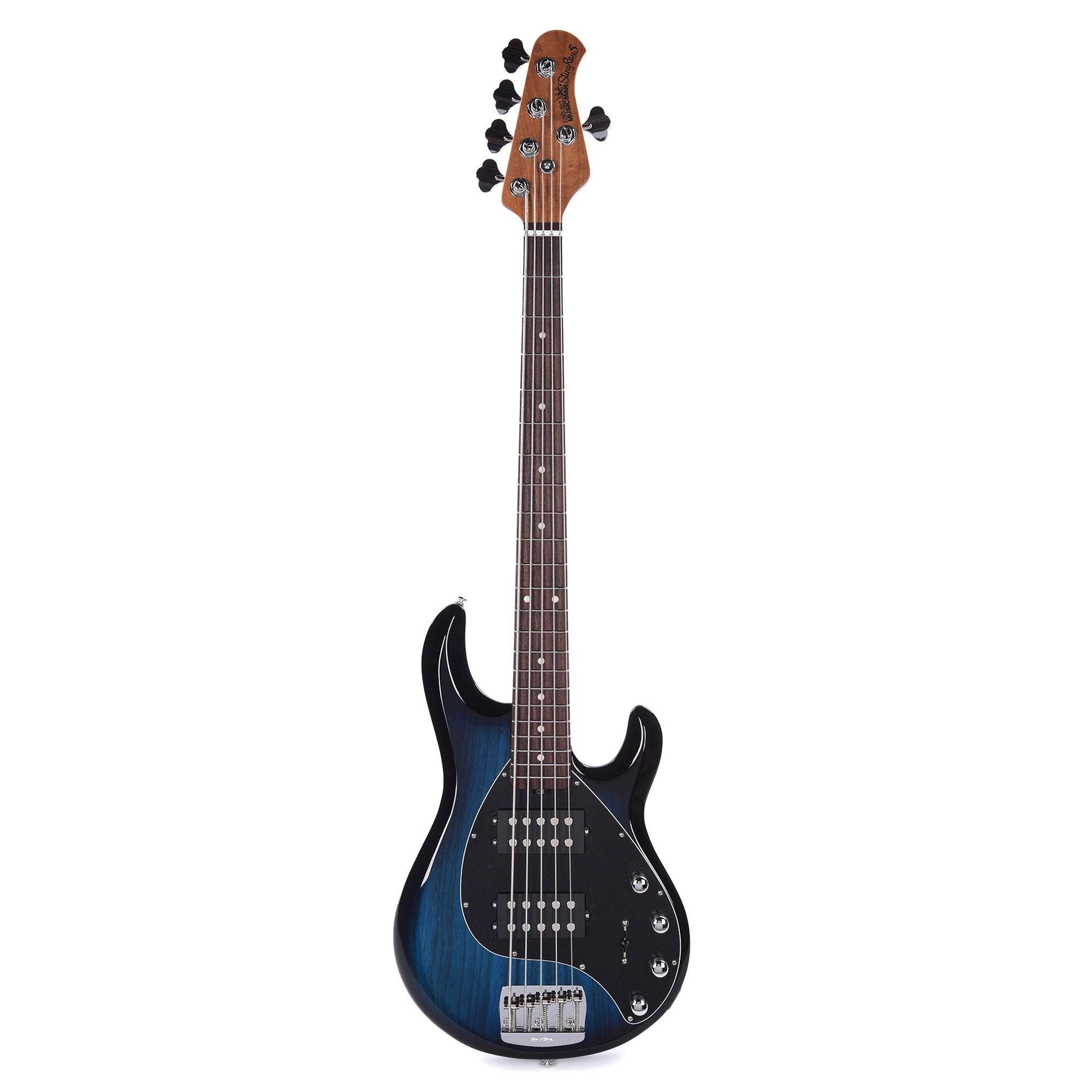 Music Man StingRay Special 5 HH Pacific Blue Burst w/Roasted Maple Neck