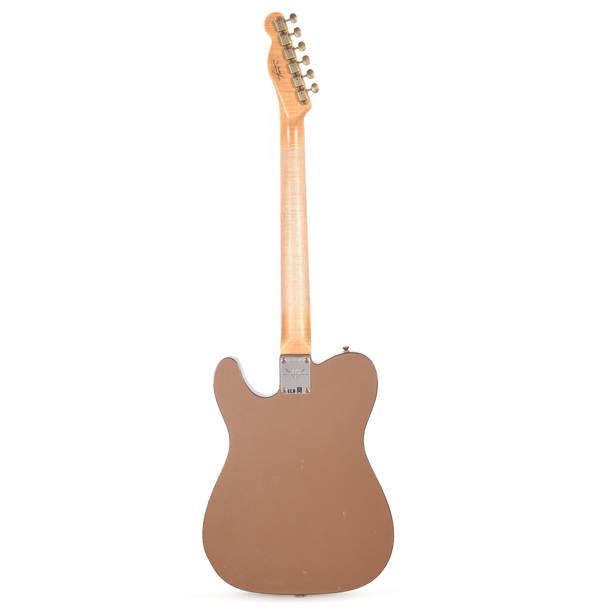 Fender Custom Shop Limited Edition CuNiFe Telecaster Custom Journeyman Relic Medium Palomino Metallic