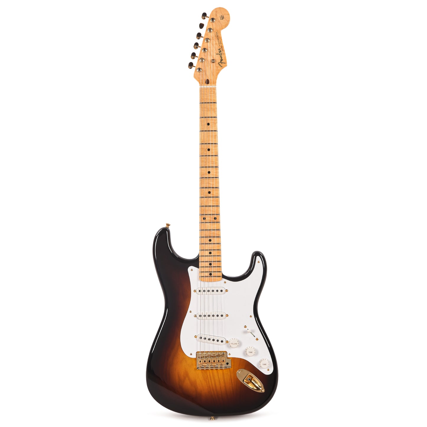 Fender Custom Shop Limited Edition 70th Anniversary 1954 Stratocaster Deluxe Closet Classic Wide-Fade 2-Color Sunburst Master Built by David Brown